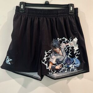 ANIME SASUKE GYM SHORTS